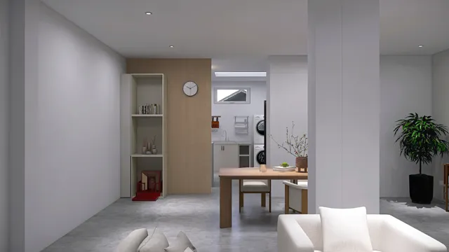 Townhouse Renovation — มุมกว้างของพื้นที่รับประทานอาหารชั้นล่าง